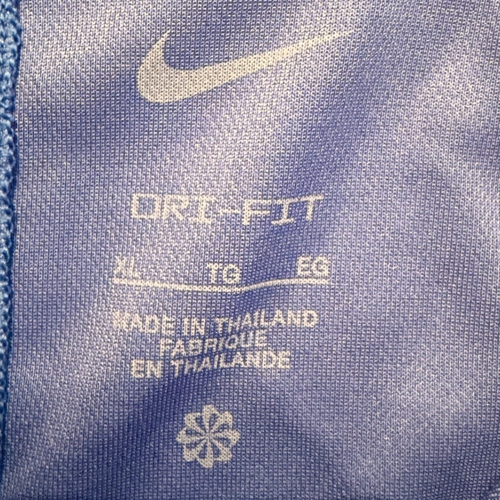 Nike Dri-FIT Mens XL Royal Blue K Academy Short Sleeve Golf Polo DH0824-480 - Picture 3 of 9